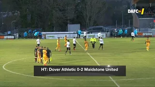 Highlights: Dover Athletic 2-2 Maidstone United