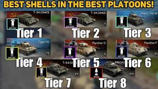 Best Shells to Use in the Best Platoons in War Thunder Mobile!