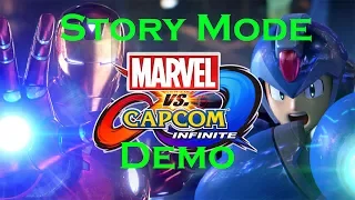 Marvel vs Capcom: Infinite(PS4) Story Mode Demo Walkthrough - TheDonnerGman