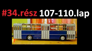 #34.rész 107-110.lap Ikarus 260 építés #deagostini