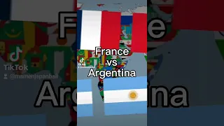 Argentina🇦🇷VS France🇫🇷#shorts#worldcup#worldcup2022#fifa#football#soccer#messi#country#mbappe#battle