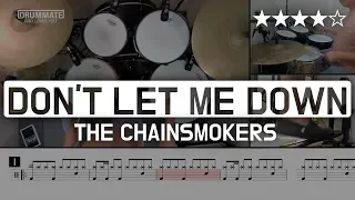 074 | Don't Let Me Down - The Chainsmokers (★★★★☆) Pop Drum Cover