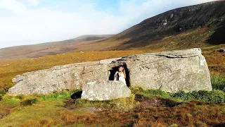 Live Song In Nature With 5000 Year Old Dwarfie Stane Orkney Scotland BETWEEN HER STONE CARVED THIGHS