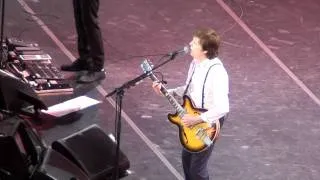 Paul McCartney - Paperback writer, live in Sweden 2011