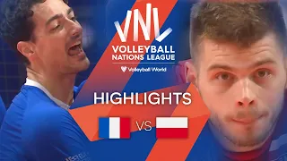 🇫🇷 FRA vs. 🇵🇱 POL - Highlights Week 1 | Men's VNL 2022