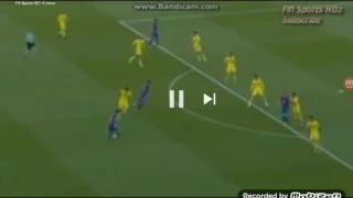 Leo Messi goal vs villareal 2-1