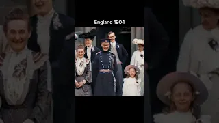 England in 1904 #oldfootage #shorts #timemashine #timecapsule