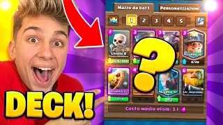 IL MIO DECK PER VINCERE TUTTE LE PARTITE SU CLASH ROYALE!