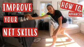 HOW TO Improve Your Net Control & Net Cord Retrievals FROM HOME | At Home Badminton Training