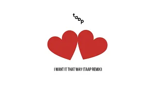 Backstreet Boys - I Want It That Way (Taap Remix)