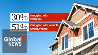 "Very scary time": Many Canadian homeowners concerned about next mortgage renewal