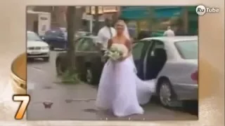 Топ- 10 Смешных моментов на свадьбе!!!