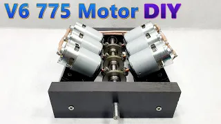 How To Make a V6 775 Motor