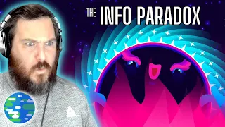 ERASED?! Why Black Holes Could Delete the Universe - The Information Paradox - Kurzgesagt [Reaction]