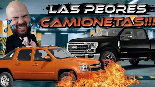 Las Peores #Camionetas Del Mercado!! // (No Las Compres!!)