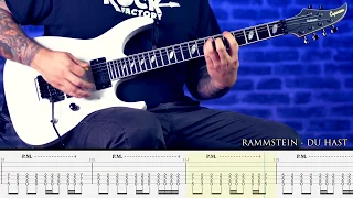 RAMMSTEIN - Du Hast [GUITAR COVER + TAB]