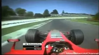 F1 Michael Schumacher Onboard Pole Position Lap at San Marino (Imola) 2006 [HD]