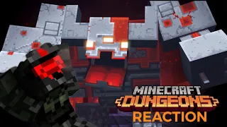 NEW GAME! MINECRAFT DUNGEONS REACTION