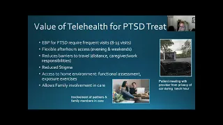 Advances in the Use of Telehealth for the Treatment of Traumatic Stress
