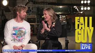 Ryan Gosling, Emily Blunt talk 'The Fall Guy'