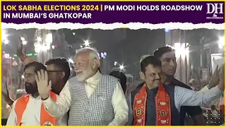 Lok Sabha Elections 2024  | PM Modi holds roadshow in Ghatkopar area of Mumbai | PM Modi in Mumbai