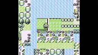 Pokemon Blue - Accessing out-of-bounds glitch city without walk through walls glitches