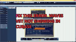 How to Fix Error | Waves vst Plugins Not showing In Cubase | WAVES VST ERROR [ FIXED ] 2022