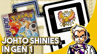 Why you can find SHINY JOHTO POKÈMON in Gen 1 games!