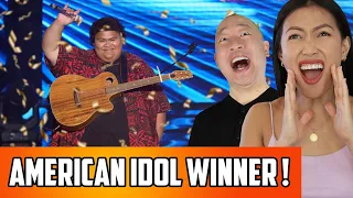 American Idol Finale - Winner Crowned Reaction | Congrats To Iam Tongi The Hawaiian Sensation