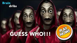 GUESS THE ACTORS OF MONEY HEIST FROM THEIR EYES | LA CASA DE PAPEL |