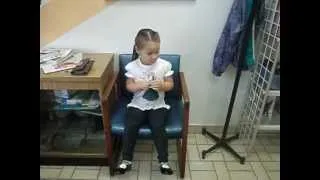 3 Year old getting her " Ears Pierced "