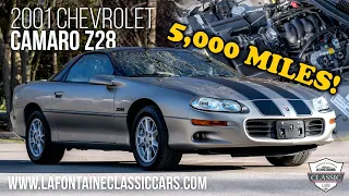 2001 Chevrolet Camaro Z28 5k miles