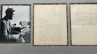 F. Scott Fitzgerald writes about his literary influences! Fascinating letter signed by Fitzgerald.