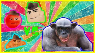 meme Gegagedigedagedago vs Monkey meme!