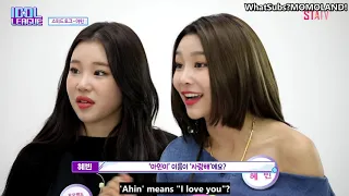 [ENG SUB] [Idol League] Behind Cut on MOMOLAND Speed Talk (Unreleased Video 1)