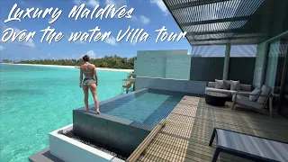 Maldives Luxury Over the water Villa Tour, Hyatt Alila Resort, brand new Resort - Opened Summer 2022