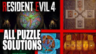All Puzzles Solutions Resident Evil 4 Remake