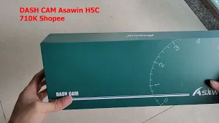 Mở hộp camera hành trình Asawin H5C 710k Shopee | dash cam Asawin H5C | Honda CRV 2016