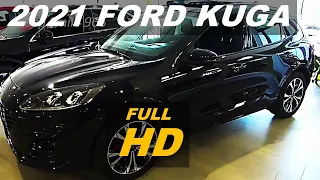ALL-NEW 2021 FORD KUGA ST LINE - SUPER BLACK BEST CAR INTERIOR AND EXTERIOR