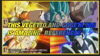 This SSJ Gogeta and Vegetto Tag team Combo is Awesome!