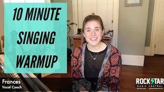 10 Minute Vocal Warm Up (All Levels)