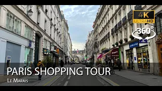 SHOPPING IN PARIS 360 4K
