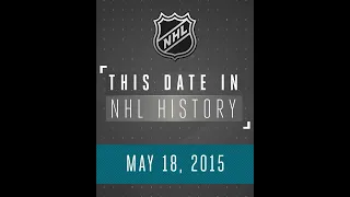 Johnson's playoff hat trick | This Date in History #shorts