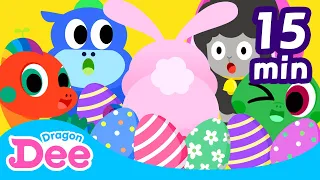 🥚 Easter Compilation | Bunny Runny Bun Bun 🐇 + More | Dragon Dee Kids Songs