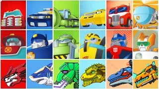 3# Transformers Rescue Bots + Dino Robot Corps | DG5l1lgaine