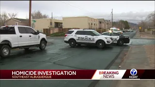 APD investigating 112th homicide of the year in SE Albuquerque