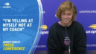 Andrey Rublev Press Conference | 2023 US Open Round 1