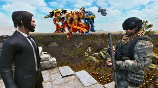 EMPEROR OF MANKIND COMES TO THE AID OF JOHN WICK- WARHAMMER 40K - Ultimate Epic Battle Simulator 2