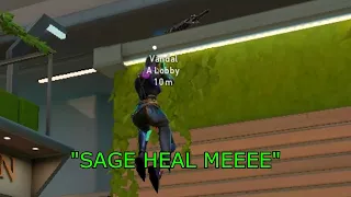 Sage Give Me The Skin Or I Will Sabotage You
