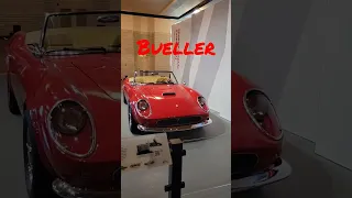 Ferris Bueller Ferrari on Display